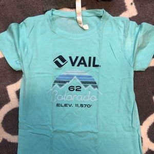Lightly used vail t shirt
